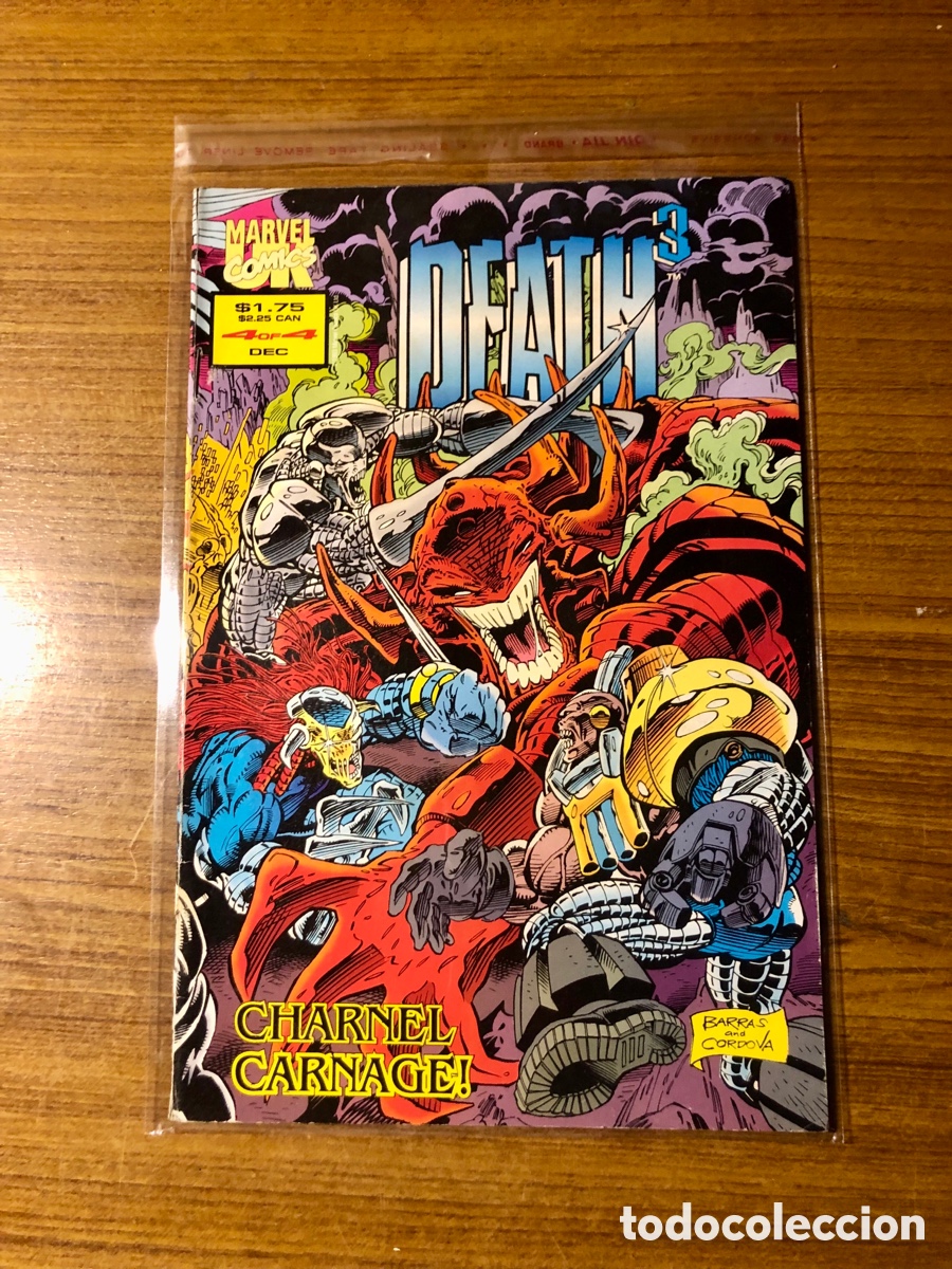 Comics: DEATH 3,N&Uacute;MERO 4 DE 4,(MARVEL COMICS)