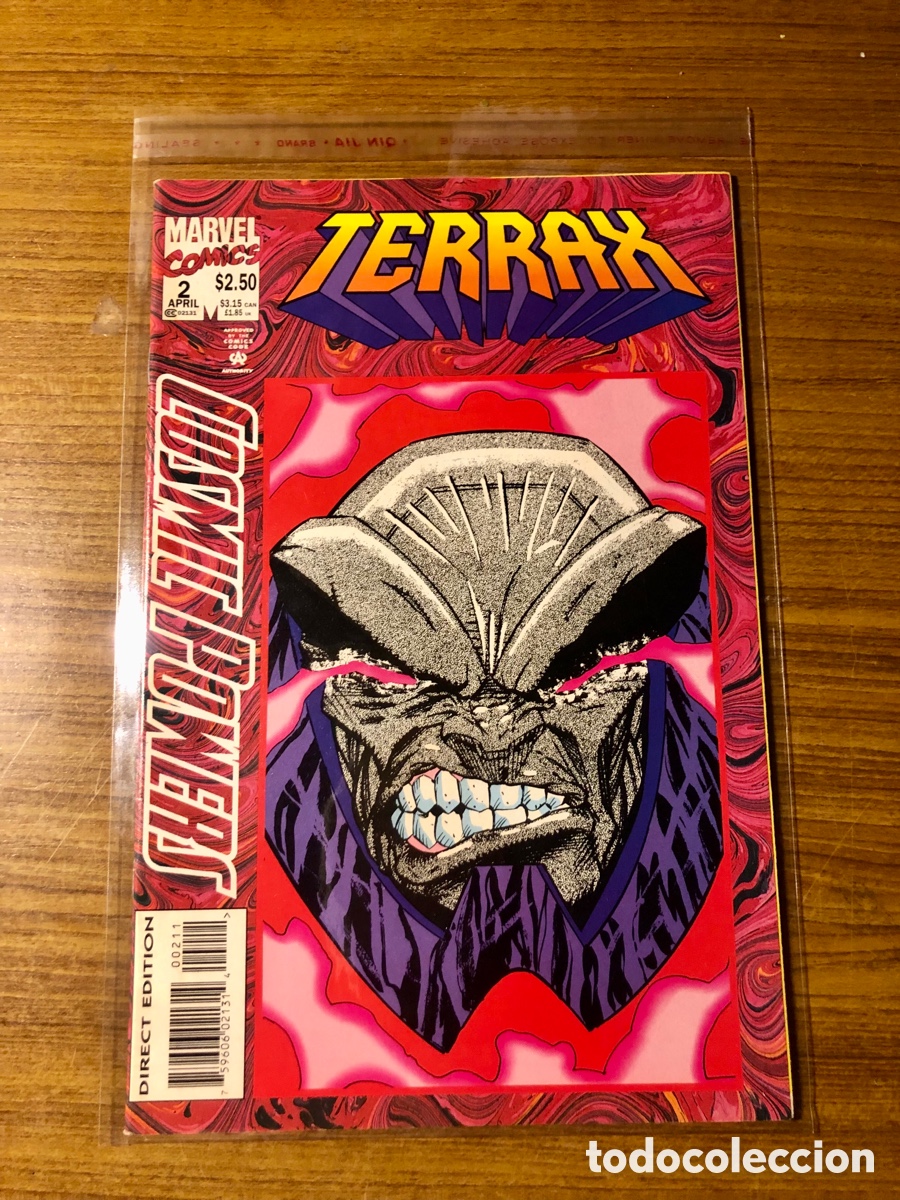 C&oacute;mics: TERRAX,C&Oacute;SMICO POWERS,NUMERO 2,(MARVEL COMICS)