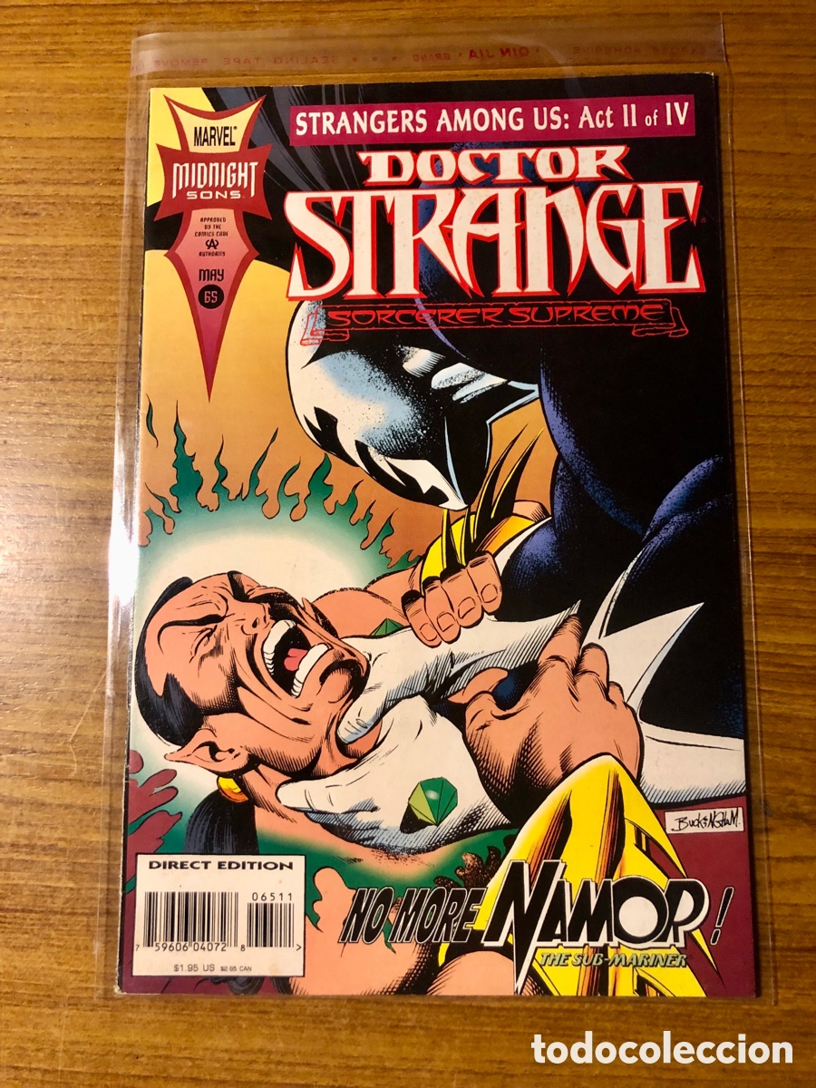 C&oacute;mics: DOCTOR STRANGE,NUMERO 65,(MARVEL-MIDNIGHT SONS)