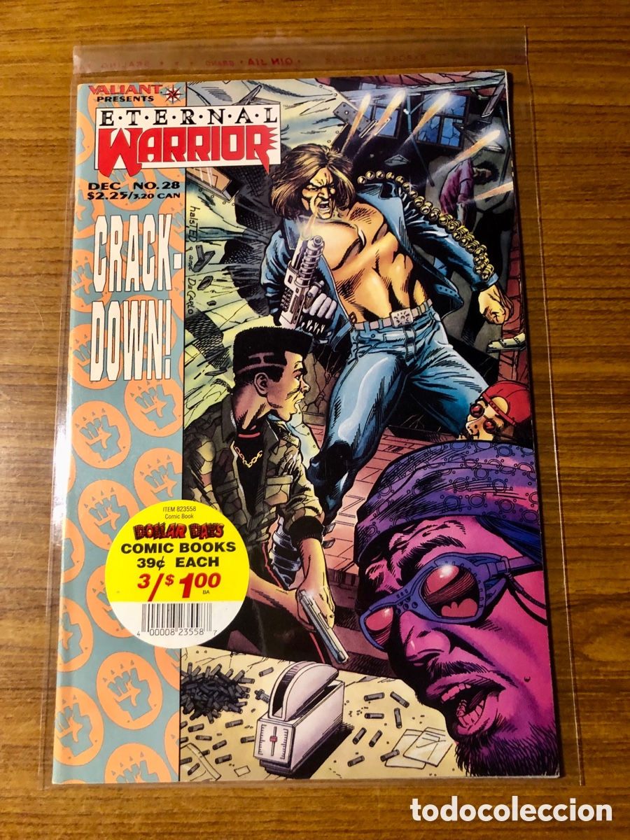 C&oacute;mics: VALIANT PRESENTS,E&bull;T&bull;E&bull;R&bull;N&bull;A&bull;L WARRIOR, NUMERO 28 - Foto 1