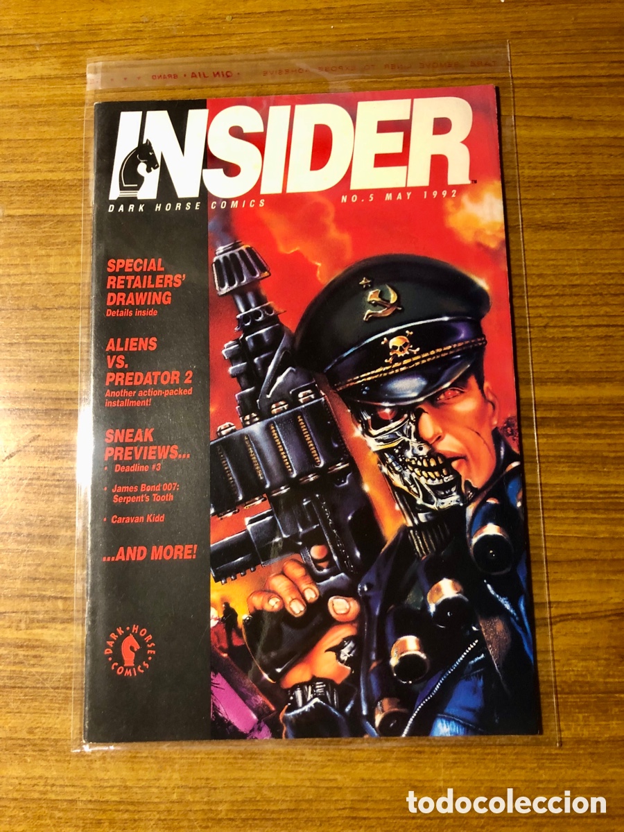 C&oacute;mics: INSIDER,ALIENS VS PREDATOR 2,(DARK HORSE COMICS)