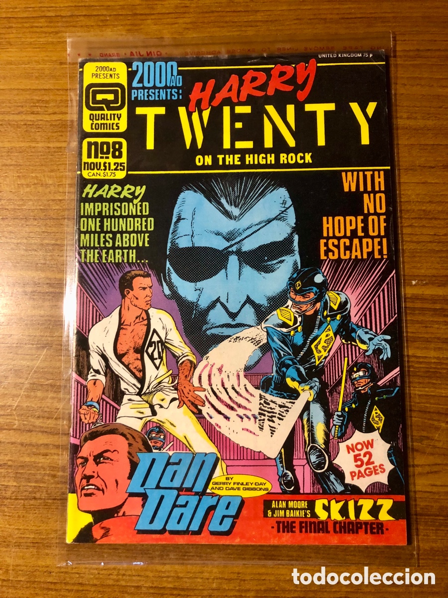 C&oacute;mics: HARRY TWENTY ON THE HIG ROCK,NUMERO 8,(QUIALITY COMICS)