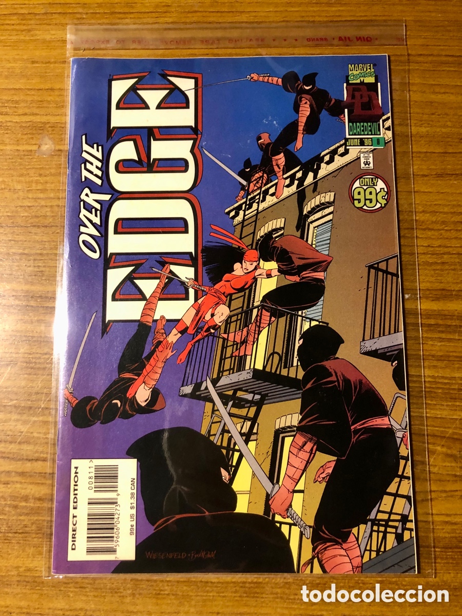 C&oacute;mics: OVER THE EDGE,NUMERO 8,(MARVEL COMICS)