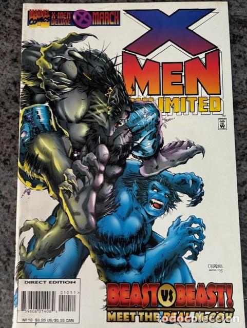 C&oacute;mics: X-MEN UNLIMITED N&ordm; 10 (MARZO 1996). ORIGINAL MARVEL. NUEVO. 48 PAGS