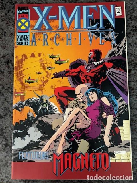 C&oacute;mics: X-MEN ARCHIVES N&ordm; 4 FEATURING MAGNETO (ENERO 1995). ORIGINAL MARVEL. NUEVO.