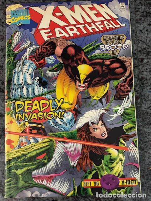 C&oacute;mics: X-MEN : EARTHFALL (SEPTIEMBRE 1996). ORIGINAL MARVEL. NUEVO. NUMERO UNICO