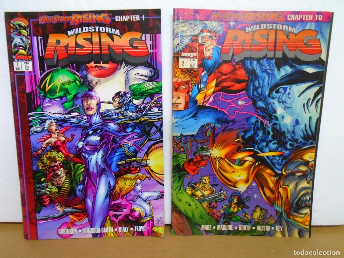 C&oacute;mics: WILDSTORM RISING/CHAPTER 1-10/ORIGINASL COMICS USA.