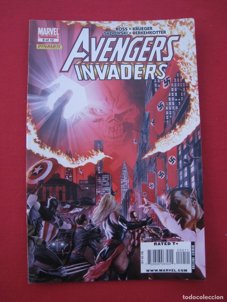 C&oacute;mics: AVENGERS INVADERS - N&ordm; 9 - MARVEL COMICS - EN INGLES.
