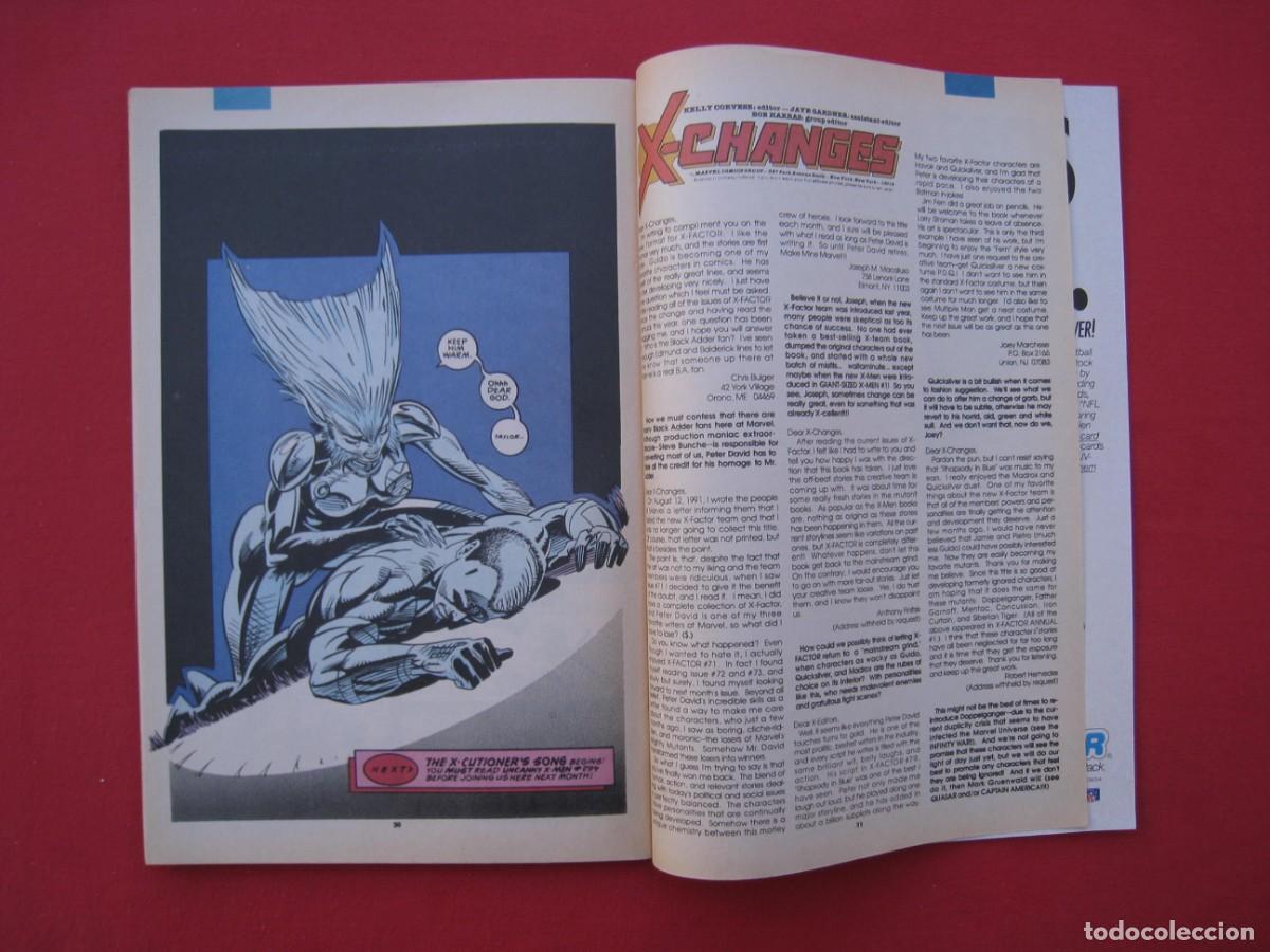 C&oacute;mics: X-FACTOR - VOL.1 - N&ordm; 83 - MARVEL COMICS - EN INGLES. - Foto 18