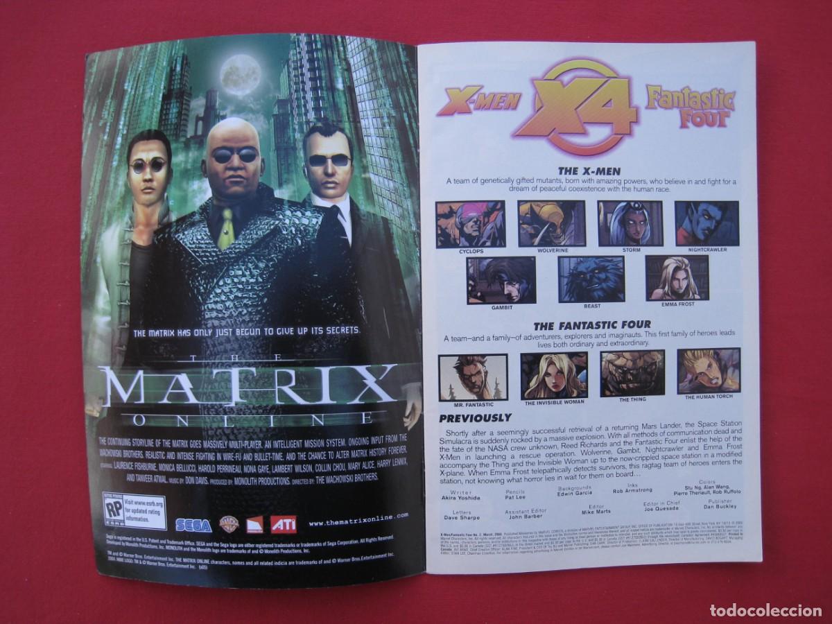 C&oacute;mics: X-MEN AND FANTASTIC FOUR - N&ordm; 2 - MARVEL COMICS - EN INGLES. - Foto 4