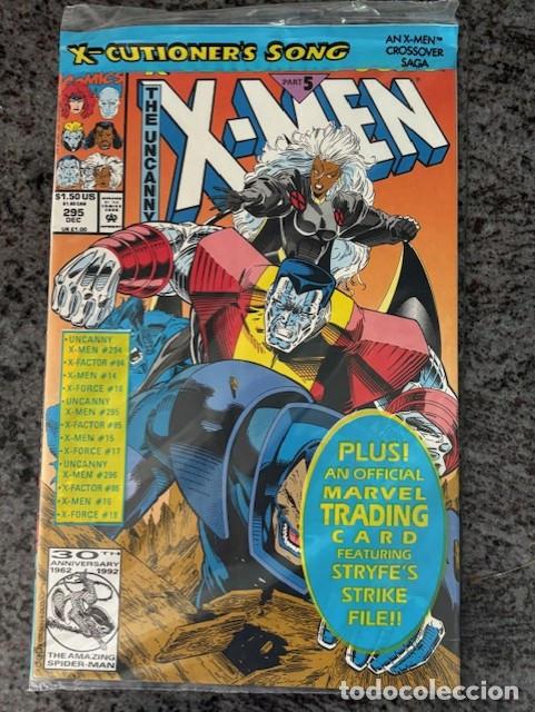 C&oacute;mics: THE UNCANNY X-MEN N&ordm; 295 (DIC 1992). ORIGINAL MARVEL. NUEVO. SELLADO CON TRADING CARD