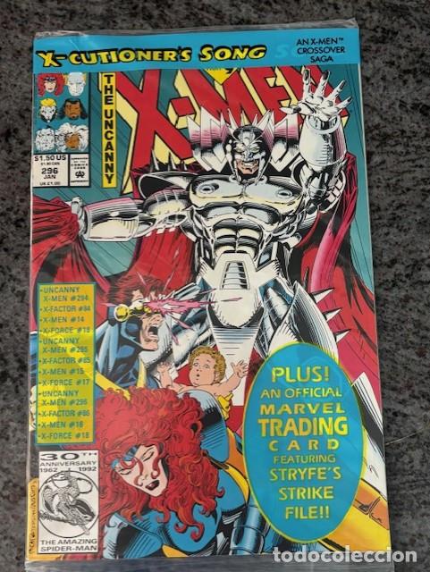 C&oacute;mics: THE UNCANNY X-MEN N&ordm; 296 (ENERO 1993). ORIGINAL MARVEL. NUEVO. SELLADO CON TRADING CARD