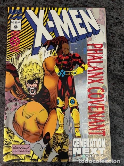 C&oacute;mics: X-MEN N&ordm; 36 (SEPTIEMBRE 1994). ORIGINAL MARVEL. PORTADA SEMIRRIGIDA CON BRILLO