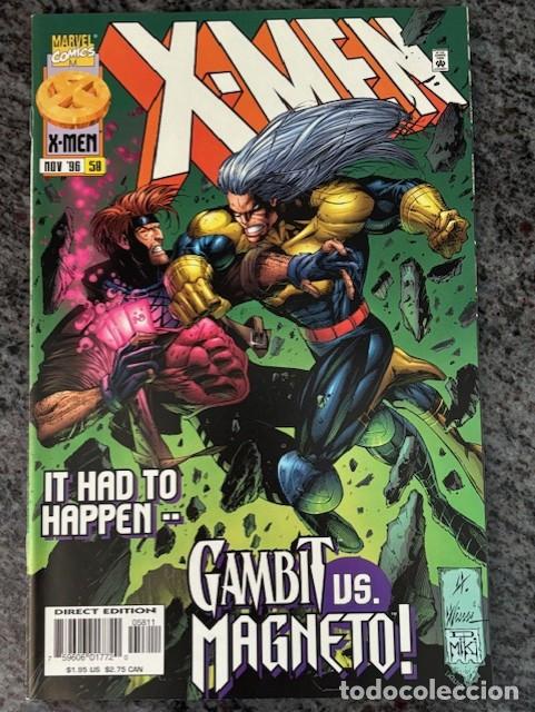 C&oacute;mics: X-MEN N&ordm; 58 (NOVIEMBRE 1996). ORIGINAL MARVEL. NUEVO