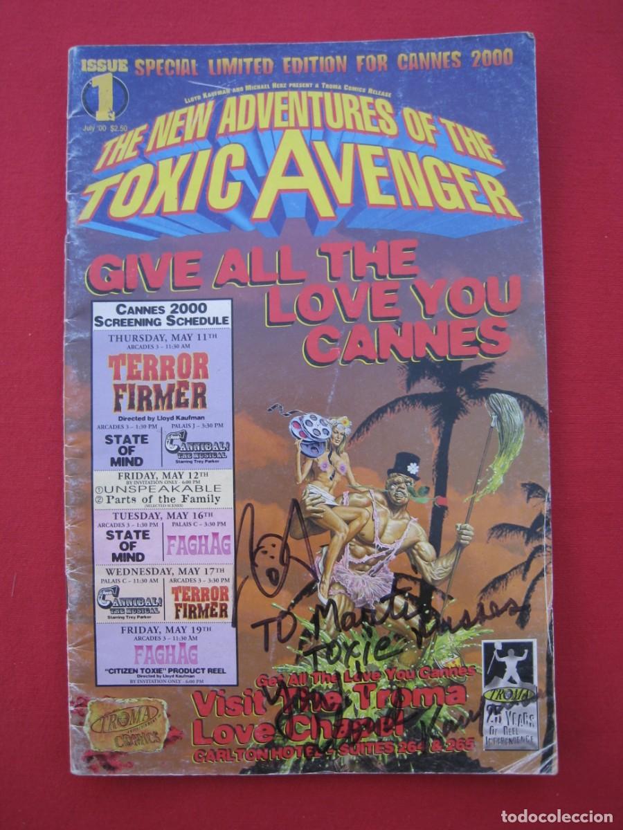 C&oacute;mics: THE NEW ADVENTURES OF THE TOXIC AVENGER - VOL.1 - N&ordm; 1 - TROMA COMICS - EN INGLES.
