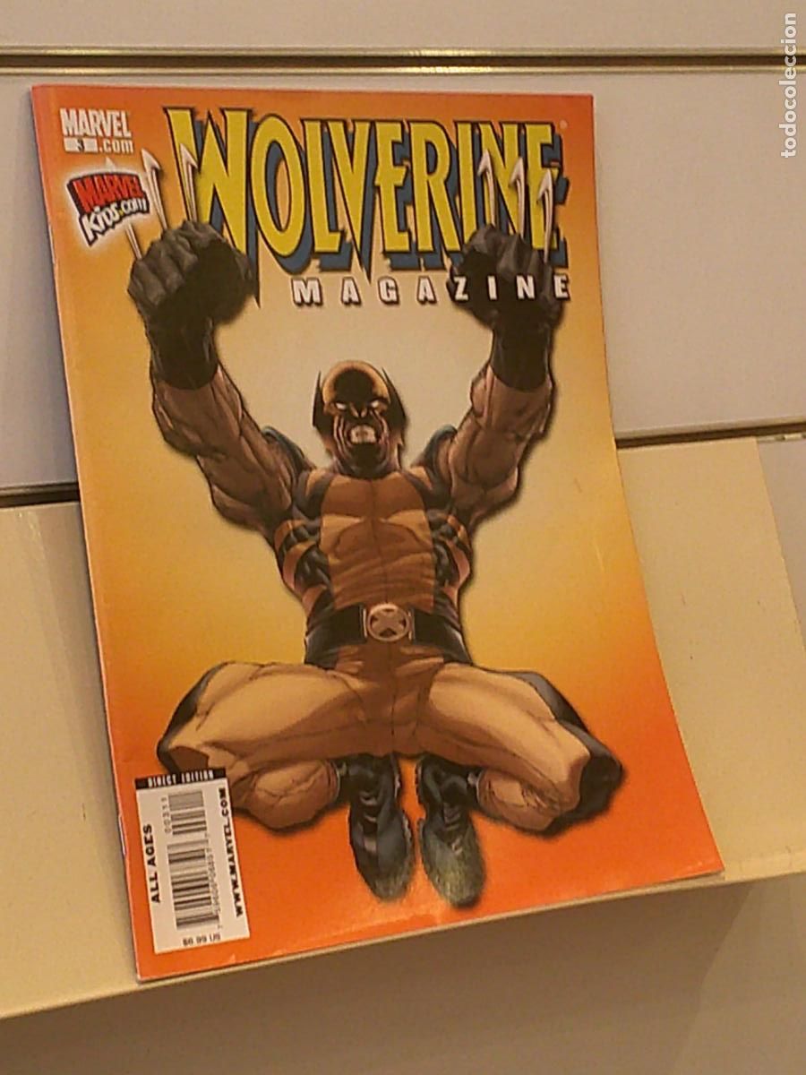 C&oacute;mics: WOLVERINE MAGAZINE N&ordm; 3 NOVEMBER 2009 - MARVEL EN INGLES