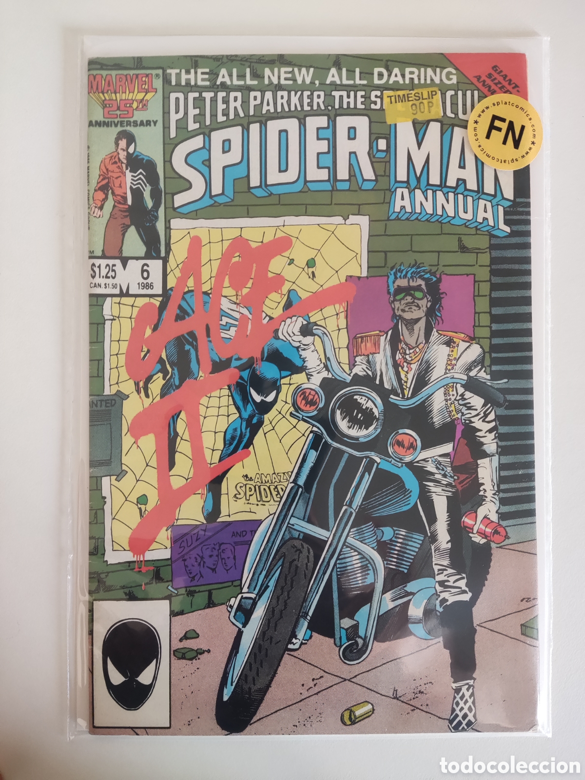 C&oacute;mics: Spider Man Annual 6 Marvel 1986 - Foto 1