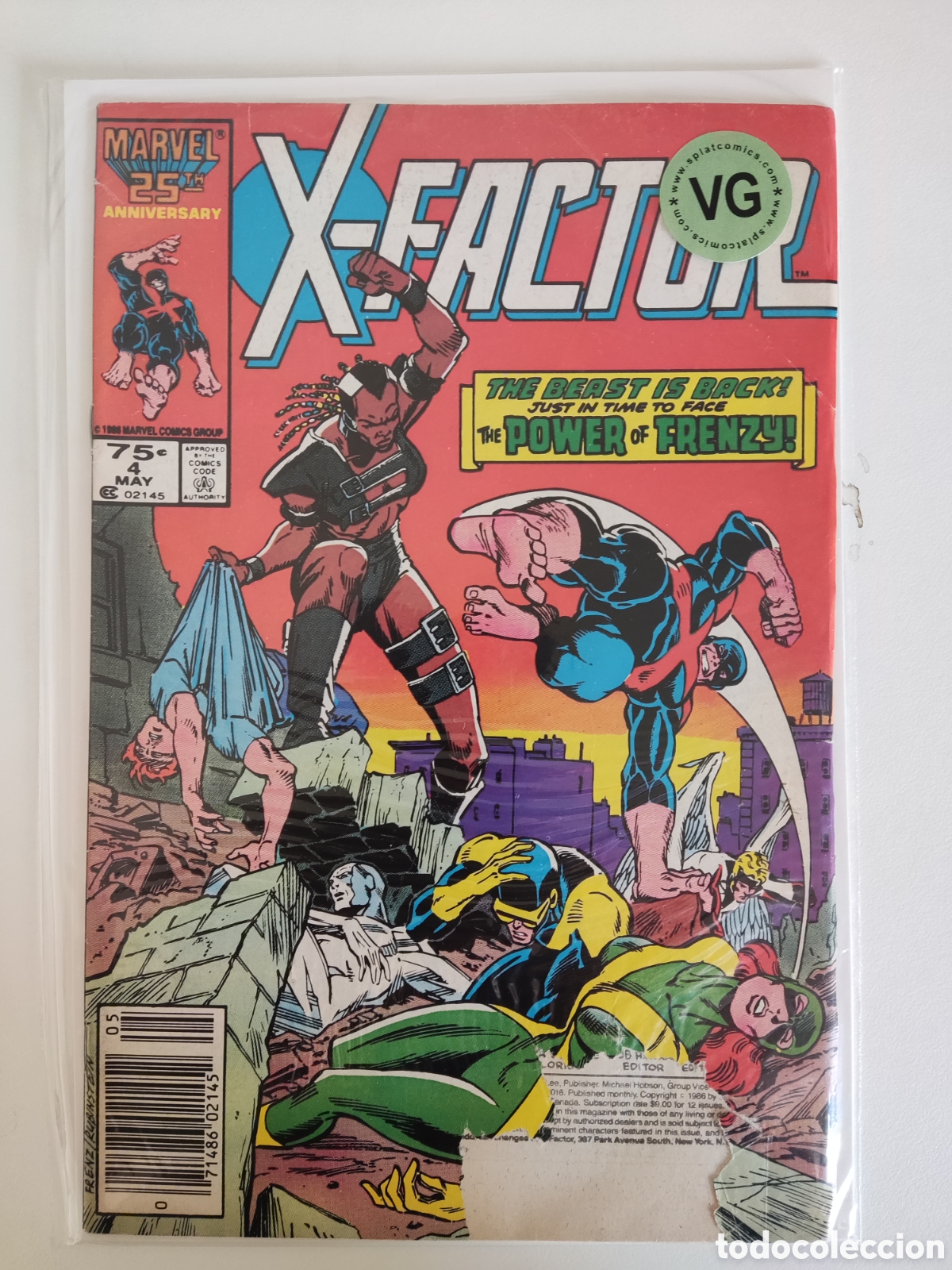C&oacute;mics: X-Factor 4 Marvel 1986 - Foto 1