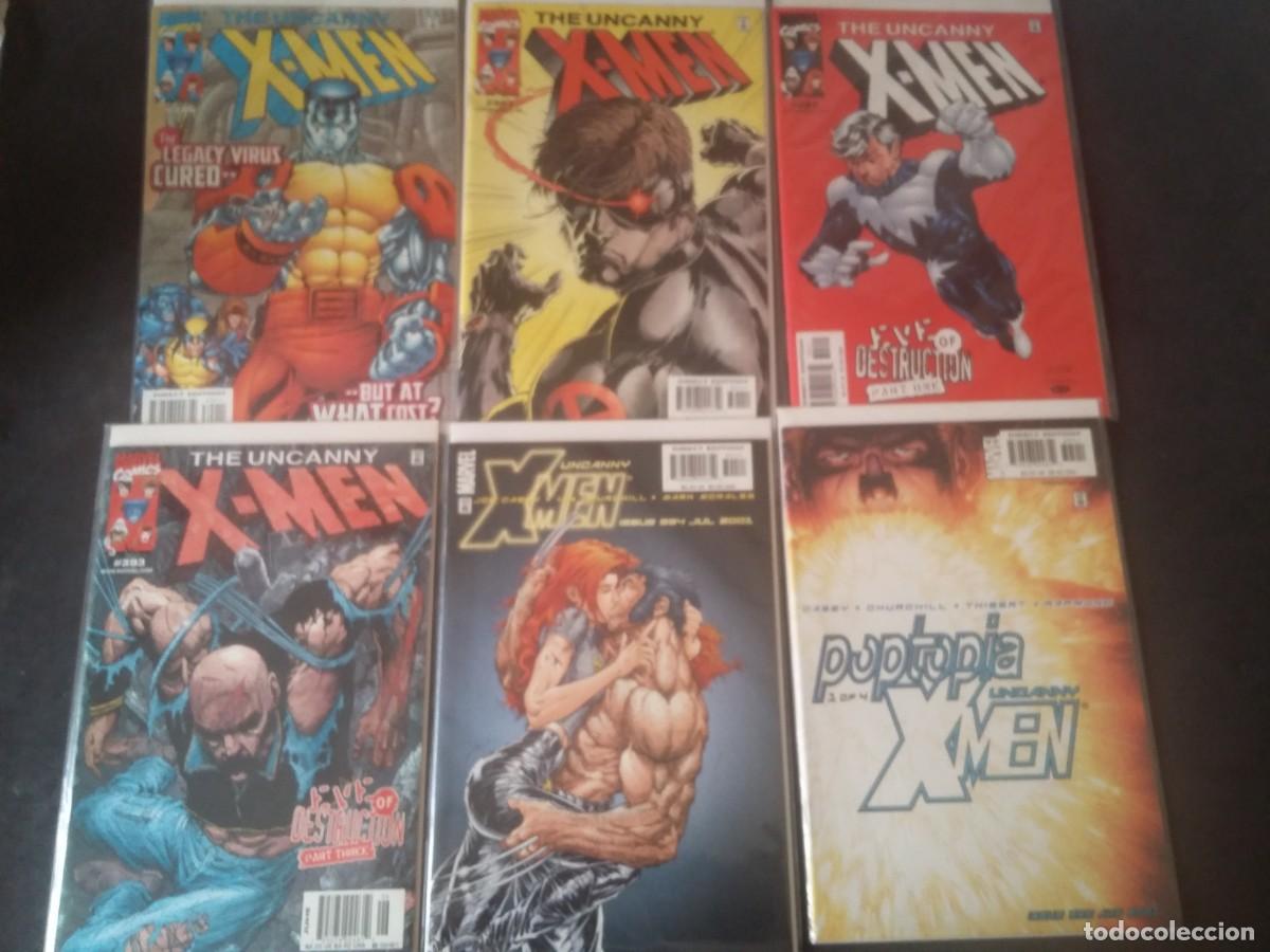 C&oacute;mics: Run Uncanny x-men 1st series del 390 al 400 el numero 395 (x2) 12 comics
