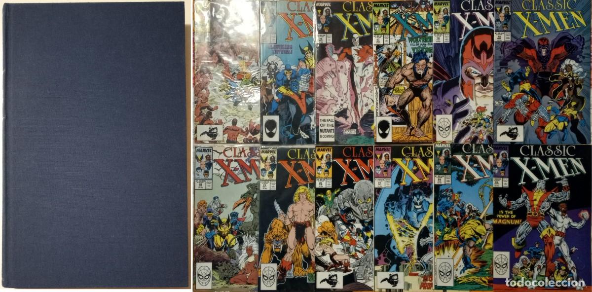 C&oacute;mics: CLASSIC X-MEN #1-12 y #14-25, CLAREMONT + BOLTON + COCKRUM + ADAMS + ROMITA + BYRNE (Marvel)