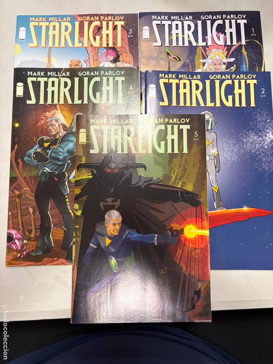 C&oacute;mics: Starlight mark millar numeros 1 al 5 en ingles