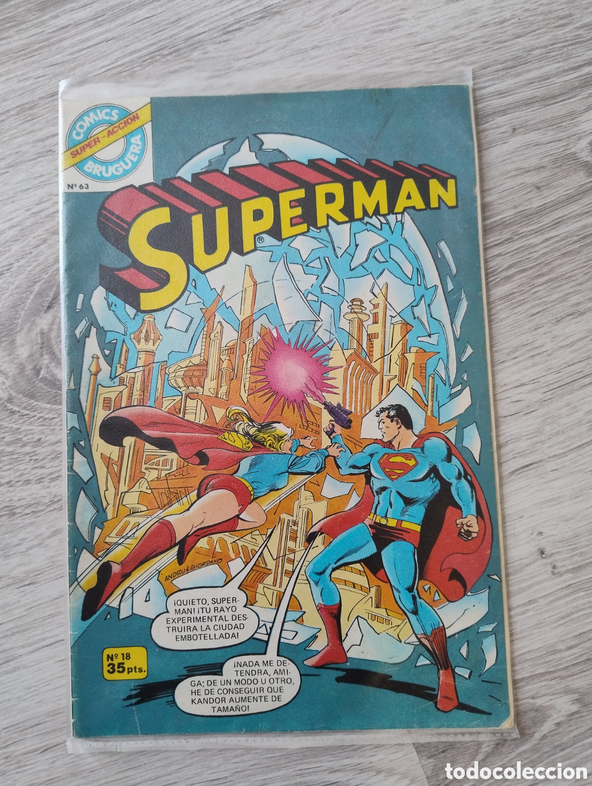 C&oacute;mics: M69 SUPERMAN NUM 63/ NUM 18 - Foto 1