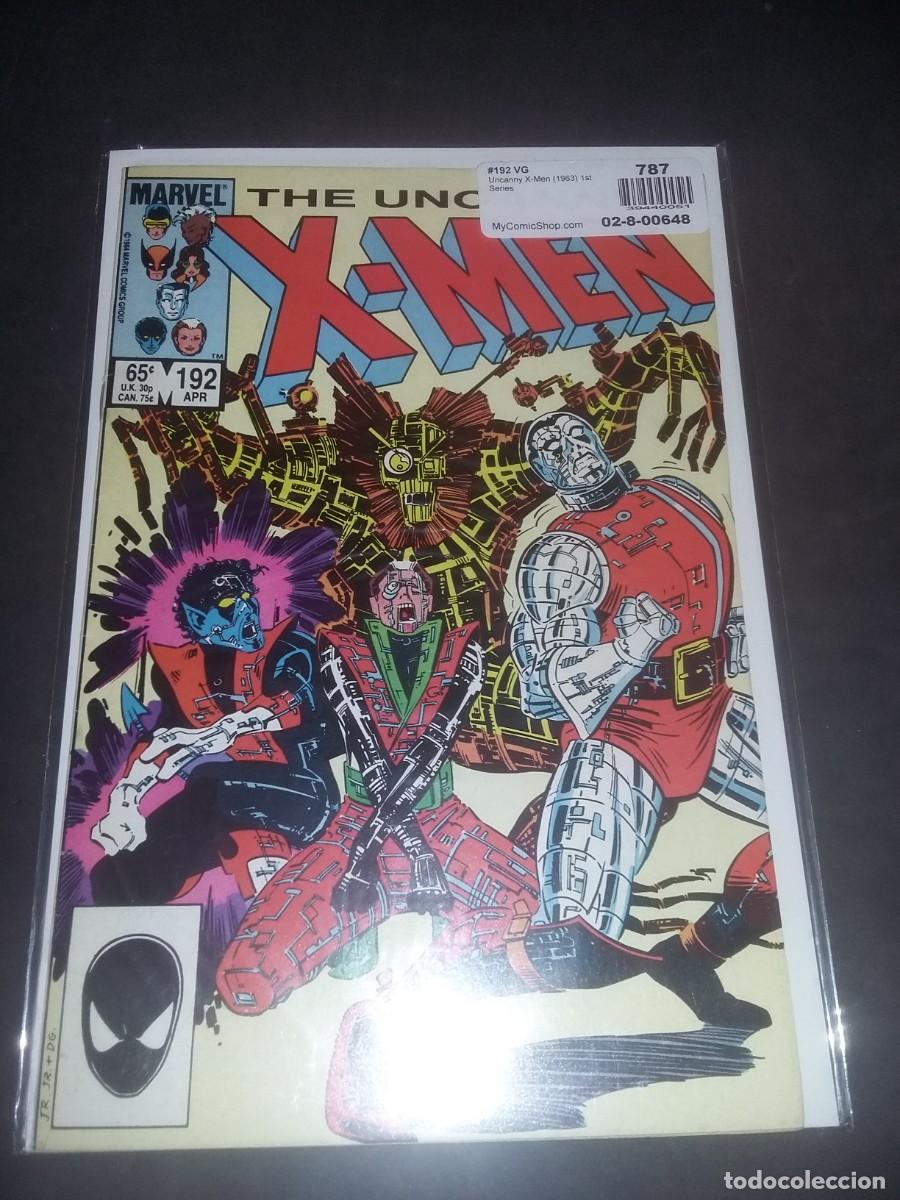 C&oacute;mics: Uncanny X-Men #192 Fine