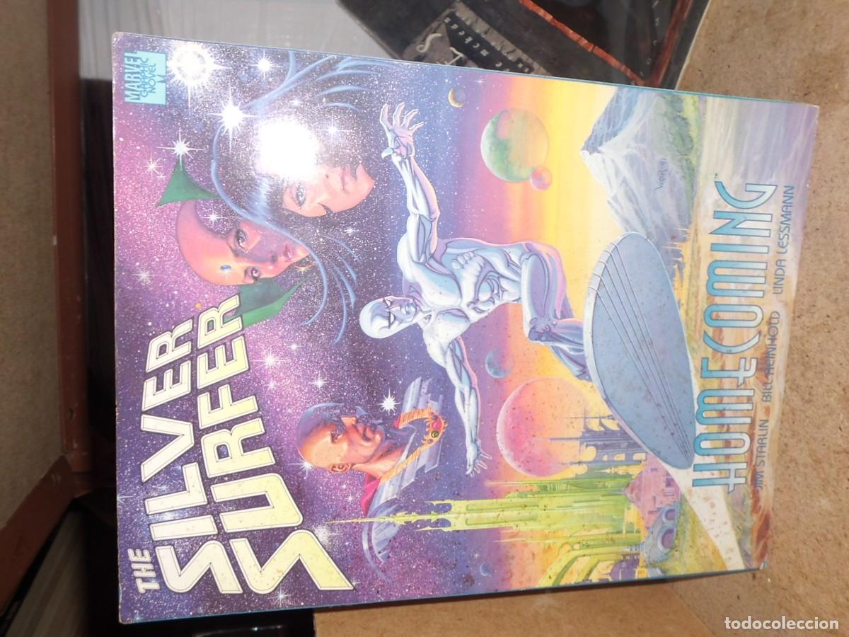 C&oacute;mics: THE SILVER SURFES HOVECOMING Jim Starlin-Bill Reinhold