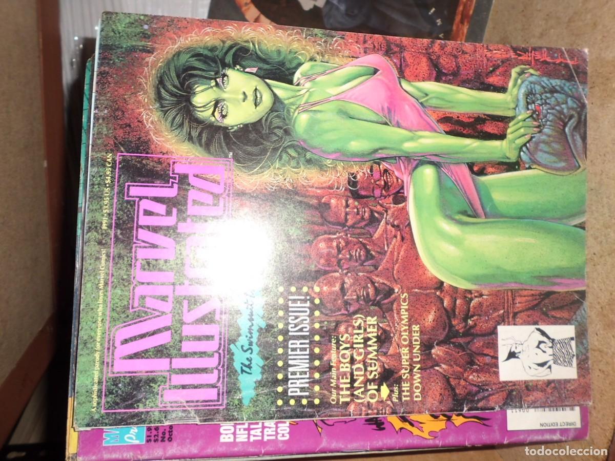 C&oacute;mics: Premier issue of Marvel Illustrated Swimsuit Special