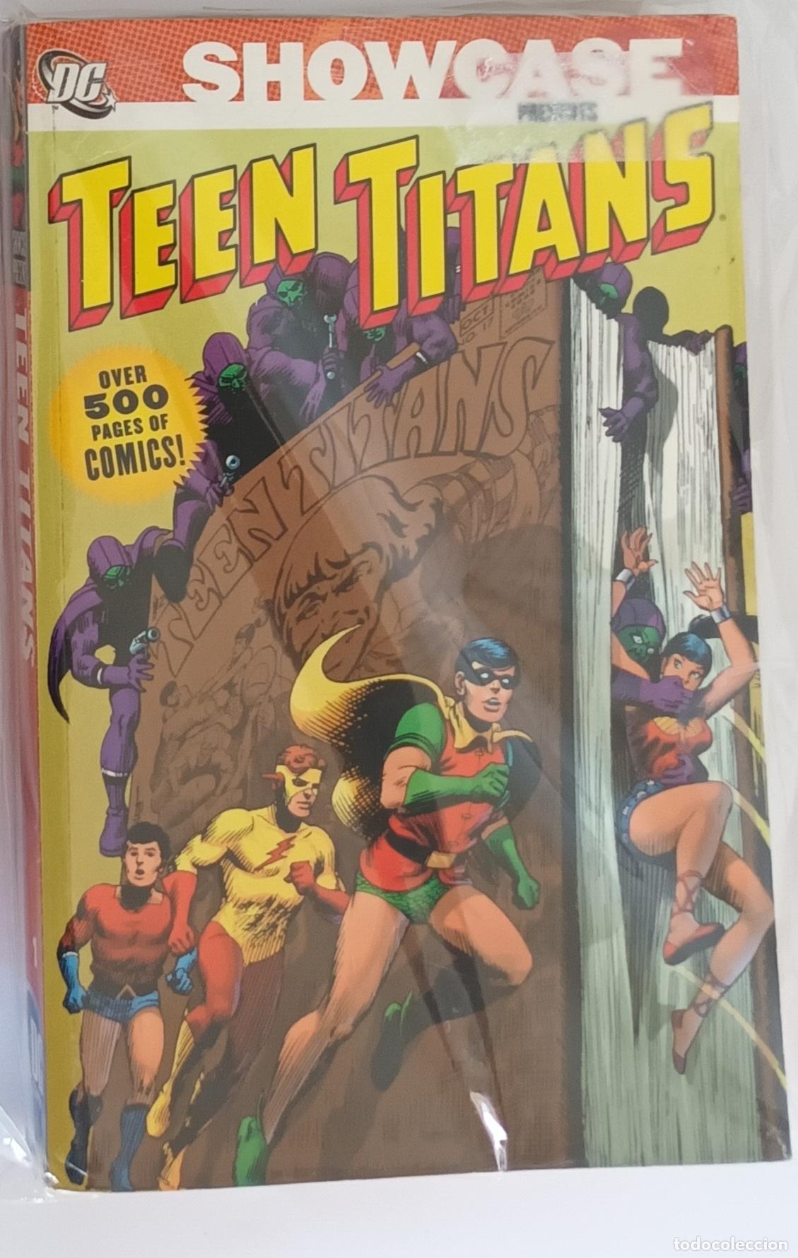 C&oacute;mics: Teen Tetans, tomo Showcase en blanco y negro, con las aventuras del grupo original