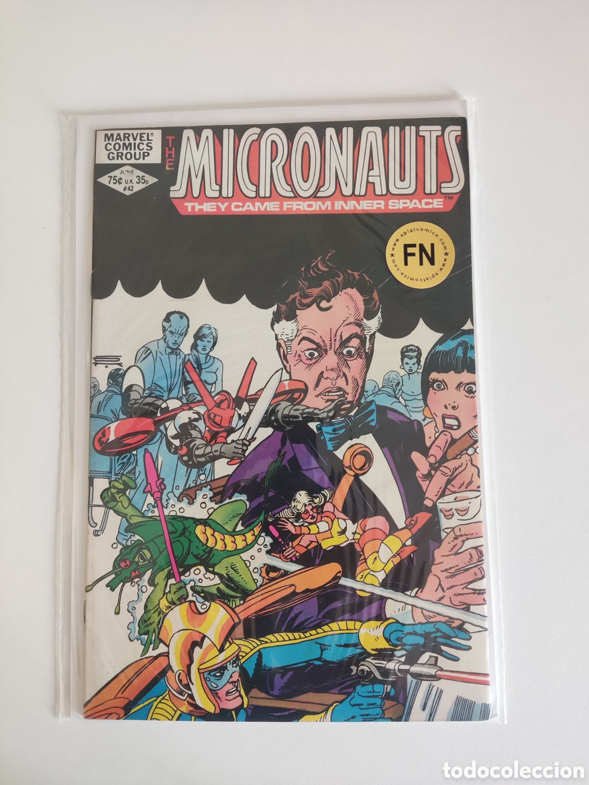 C&oacute;mics: Micronauts 42 Marvel 1981