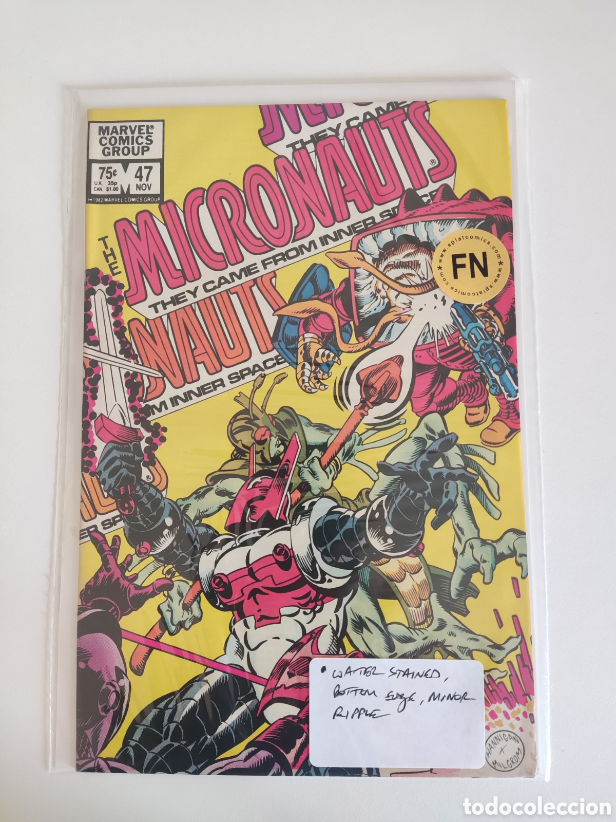 C&oacute;mics: Micronauts 47 Marvel 1982