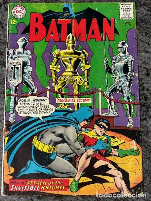 C&oacute;mics: BATMAN N&ordm; 172 (JUNIO 1965). ORIGINAL DC. BUEN ESTADO. VER DESCRIPCION Y FOTOS