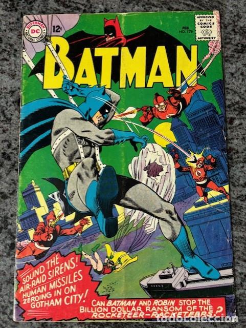 C&oacute;mics: BATMAN N&ordm; 178 (FEBRERO 1966). ORIGINAL DC. MUY BUEN ESTADO. VER DESCRIPCION Y FOTOS