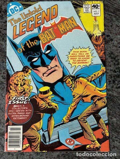 C&oacute;mics: THE UNTOLD LEGEND OF THE BATMAN N&ordm; 1 (DE 3) (JULIO 1980). CASI NUEVO