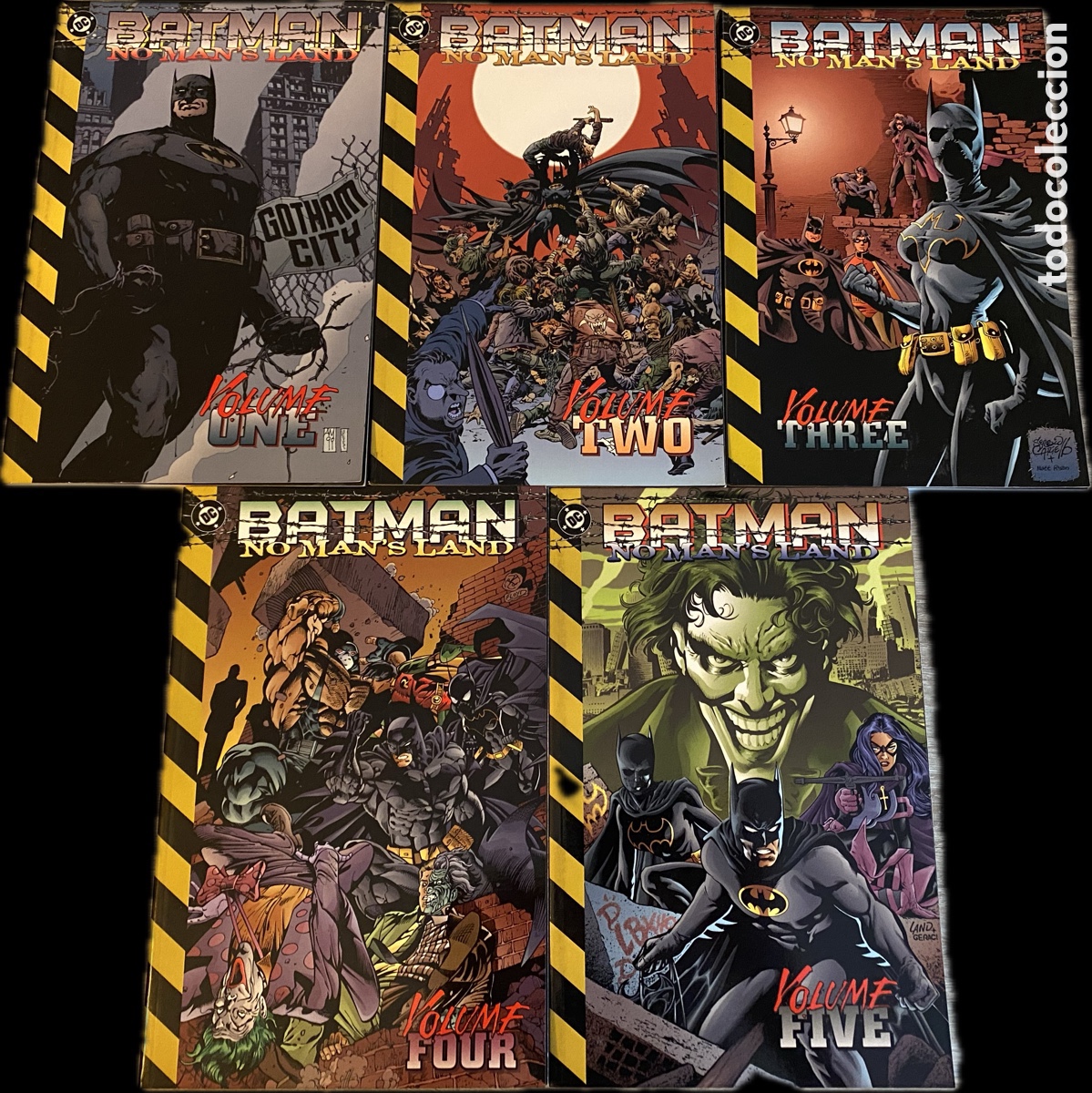 C&oacute;mics: Batman No Man&rsquo;s Land completa 5 TPB USA originales (1999-2001) DC Comics