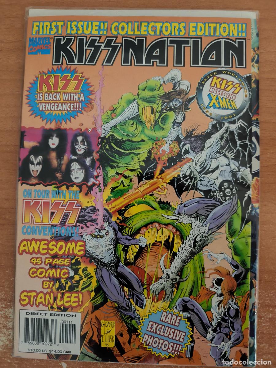 C&oacute;mics: KISS NATION USA 1996 NUMERO UNICO KISS MEETS THE X-MEN