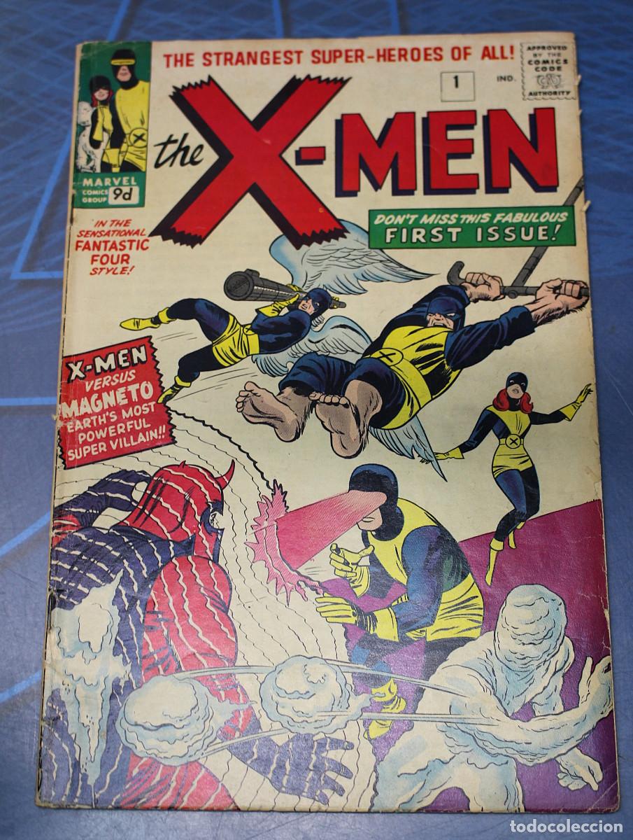 C&oacute;mics: Marvel Comics: X-MEN #1, 1963. UK. Stan Lee. Jack Kirby, Sam Rosen.