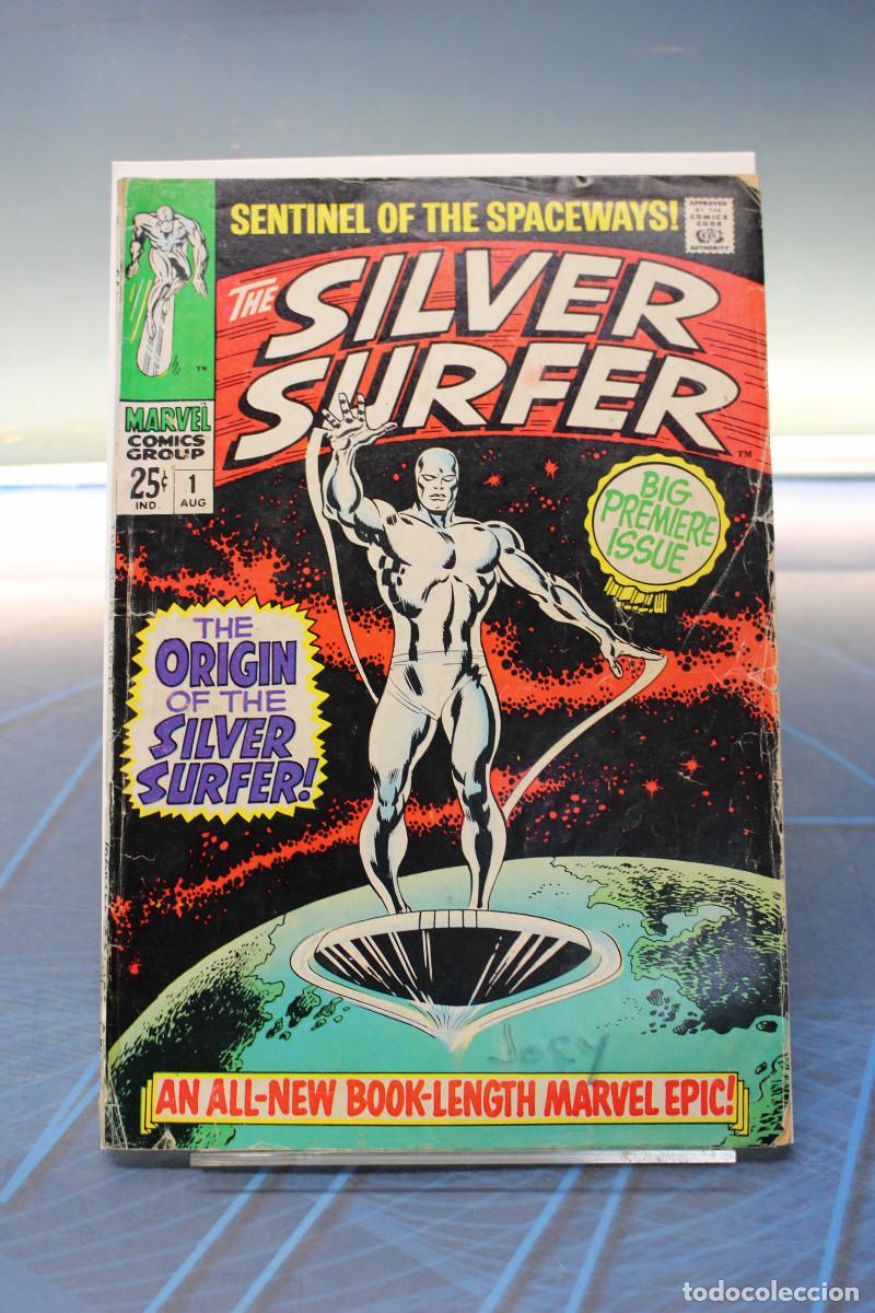 C&oacute;mics: Marvel Comics: The Silver Surfer #1, 1968. USA. - Foto 2