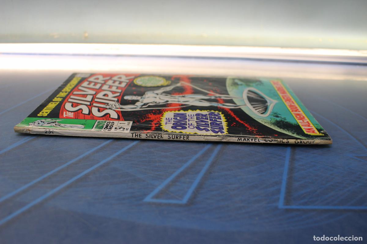 C&oacute;mics: Marvel Comics: The Silver Surfer #1, 1968. USA. - Foto 6