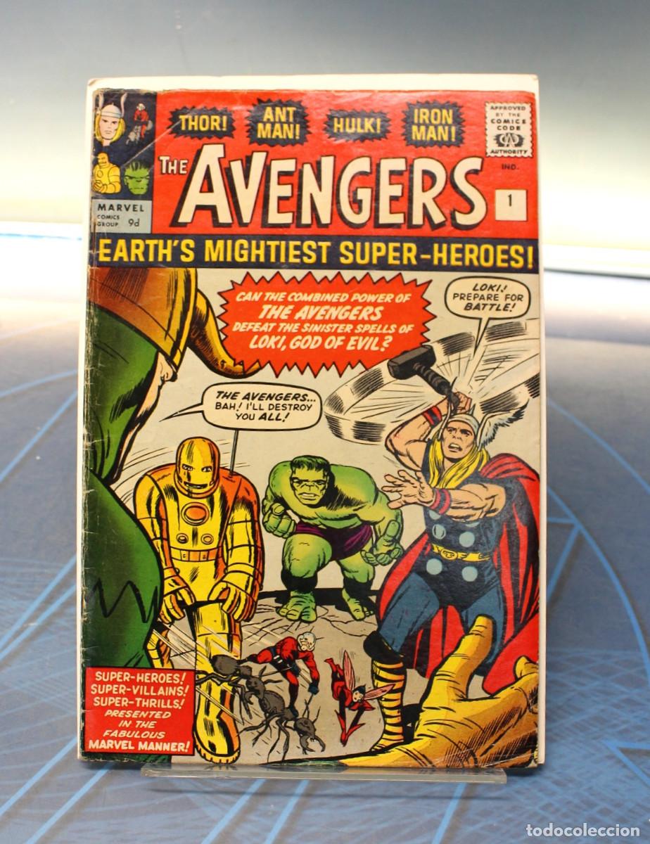 C&oacute;mics: Marvel Comics: The Avengers #1, 1963. UK. &rdquo;The coming of The Avengers&rdquo;.