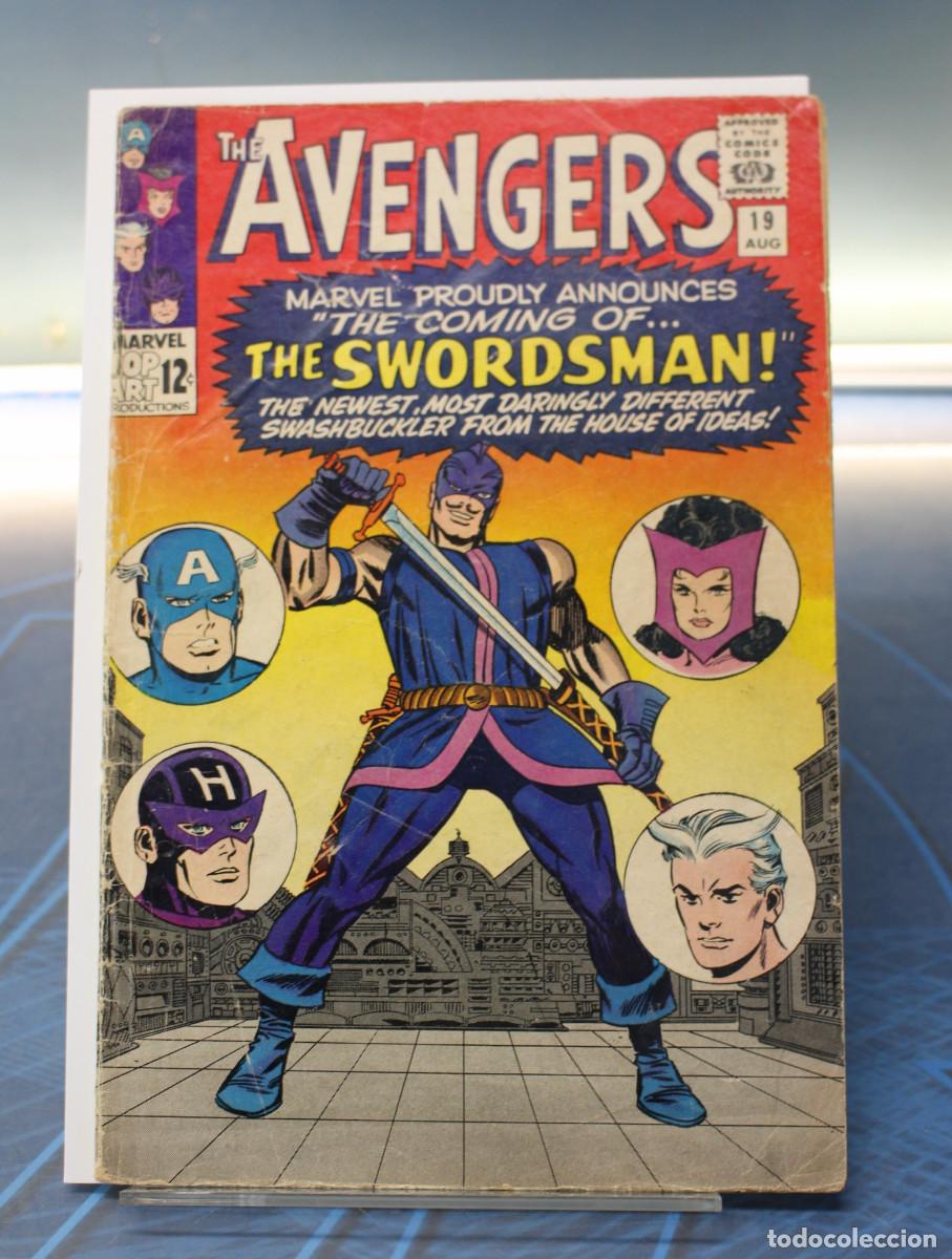 C&oacute;mics: Marvel Comics The Avengers #19 &rdquo;The coming of the Swordsman&rdquo;, 1965. USA.