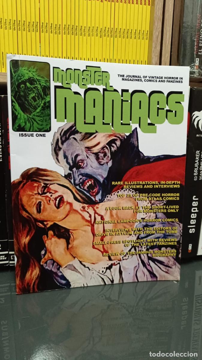 C&oacute;mics: Monster Maniacs &ndash; Issue One - Revista especializada en horror vintage, c&oacute;mics y fanzines