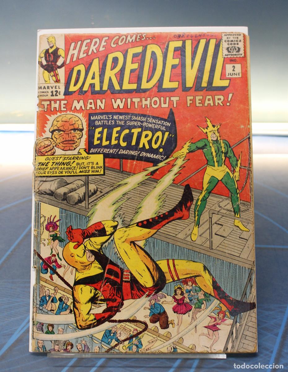 C&oacute;mics: Marvel Comics. Daredevil #2, 1964. USA. &rdquo;The Evil Menace of Electro!&rdquo;.
