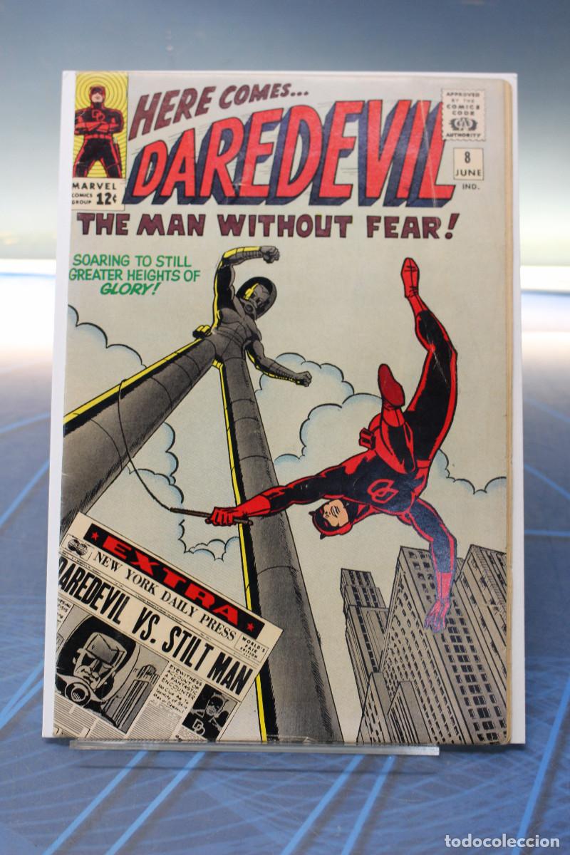 C&oacute;mics: Marvel Comics. Daredevil #8, 1965. USA. &rdquo;The Stiltman cometh!&rdquo; - Foto 2