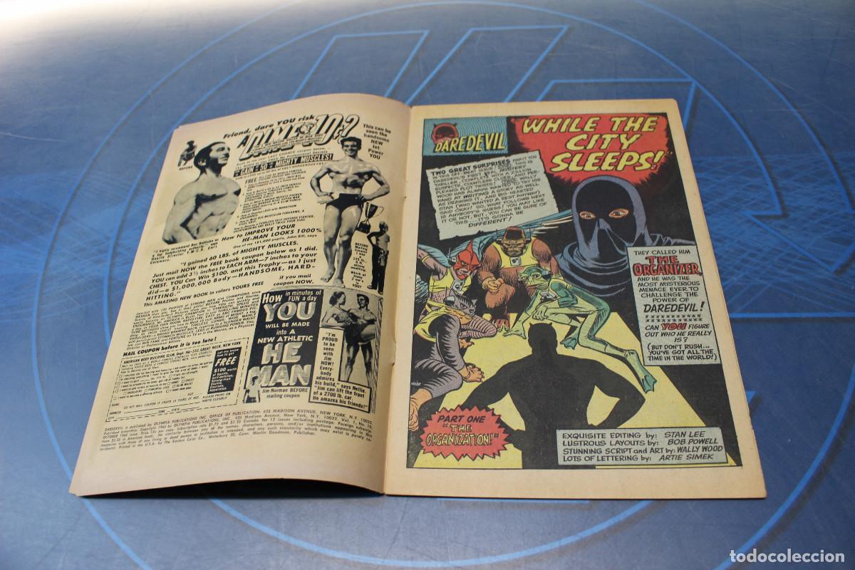 C&oacute;mics: Marvel Comics. Daredevil #10, 1965. USA. &rdquo;While the city sleeps&rdquo;. - Foto 5