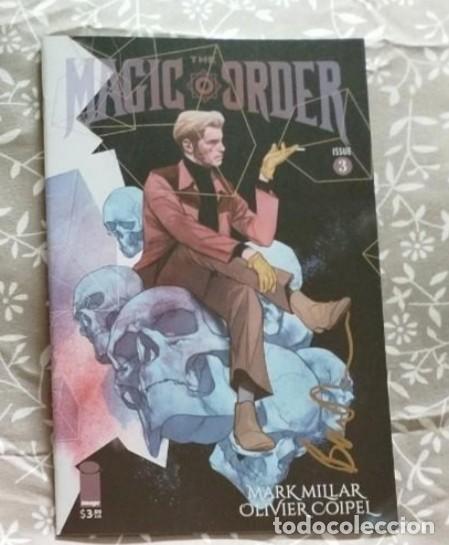 C&oacute;mics: The Magic Order n&uacute;mero 3 usa. Firmado por Ben Oliver