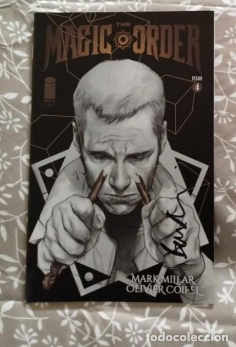 C&oacute;mics: The Magic Order n&uacute;mero 4 usa. Firmado por Ben Oliver