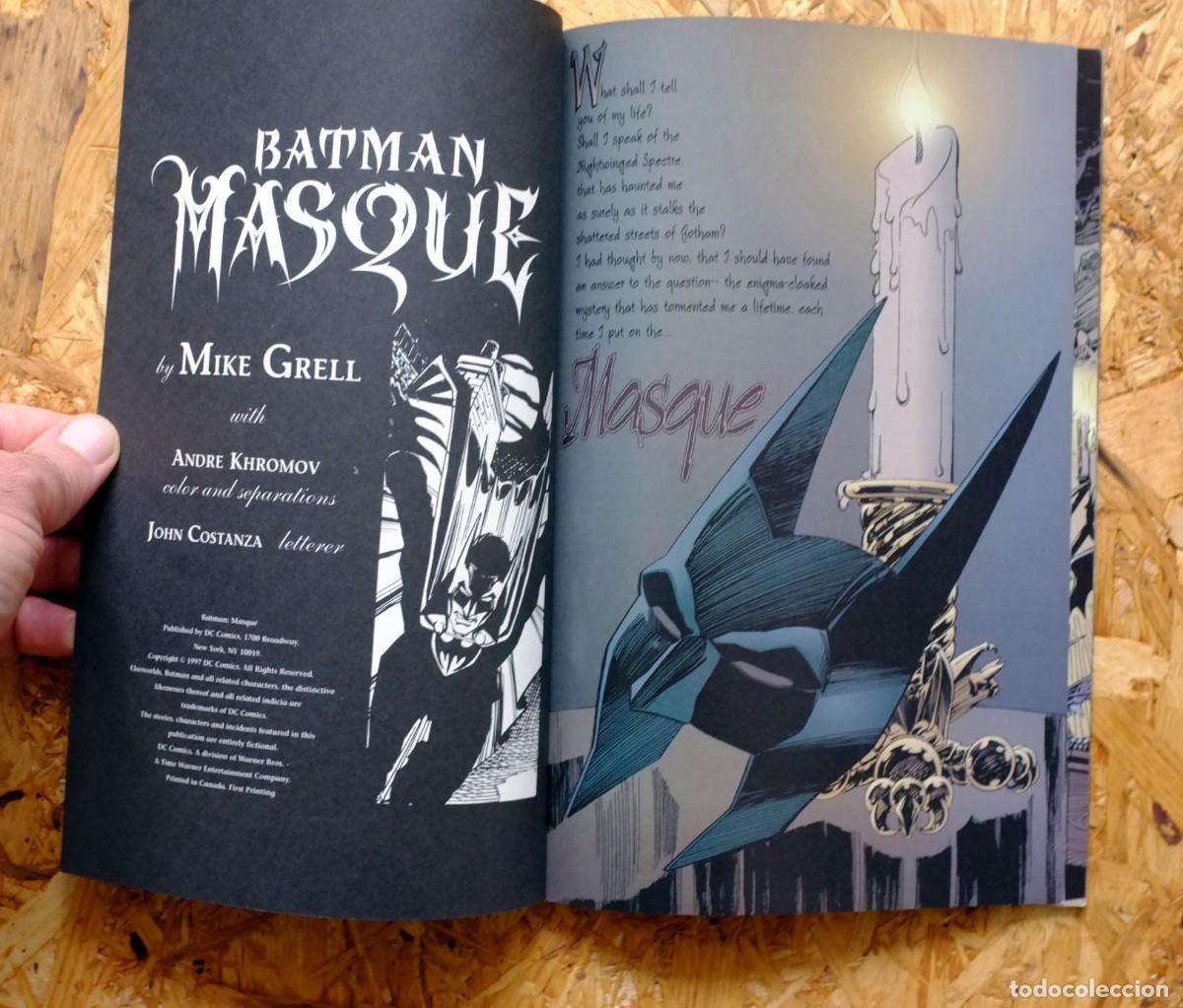 C&oacute;mics: Batman. Masque. Mike Grell. DC Comics. Elseworlds (en ingl&eacute;s) - Foto 8