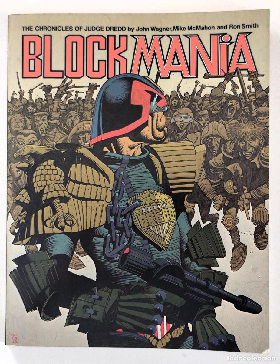 C&oacute;mics: BLOCK MANIA TPB The Chronicles of Judge Dredd (John Wagner, Ron Smith, McMahon) ~ Titan Books (1984)